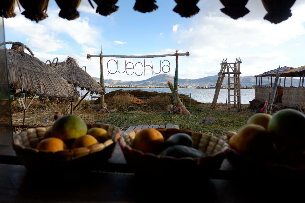 Quechua lodge Titicaca Puno Exterior foto